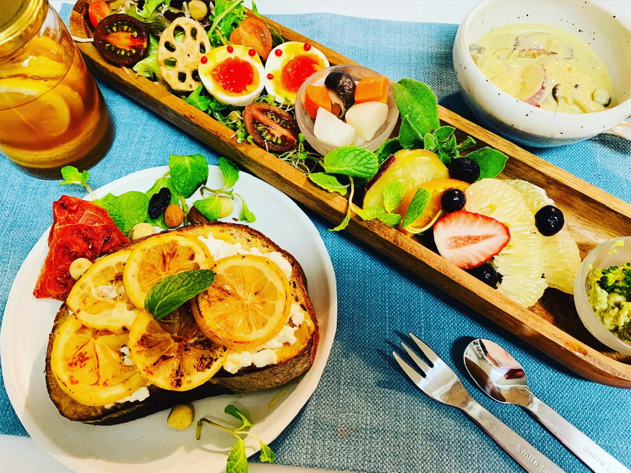 カッテージチーズと朝の栄養補給