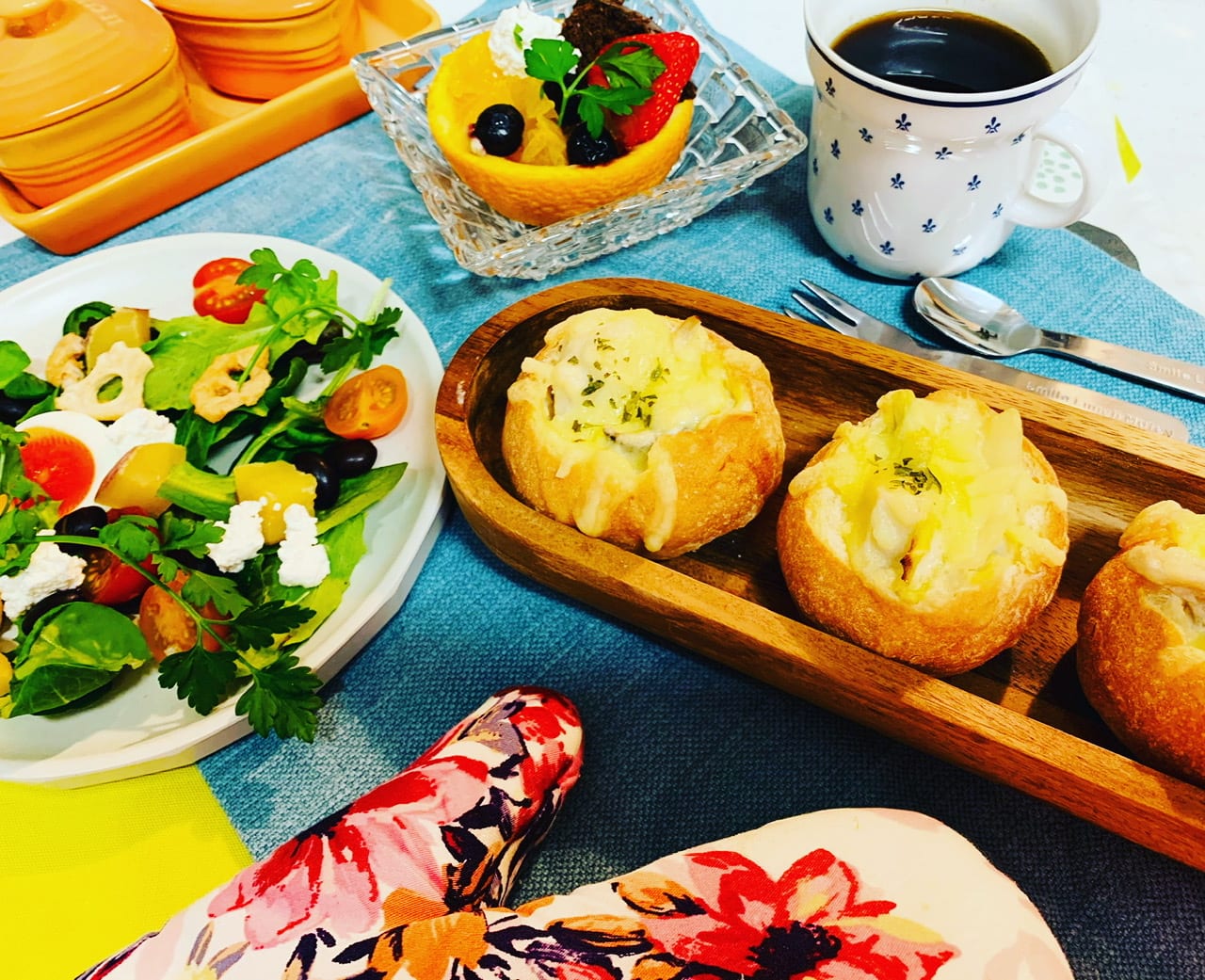 特別な日のご褒美朝食ガトーショコラ