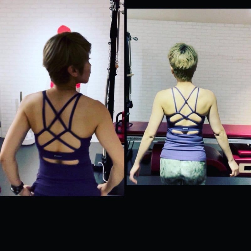 背面強化プログラムの劇端ビフォーアフター