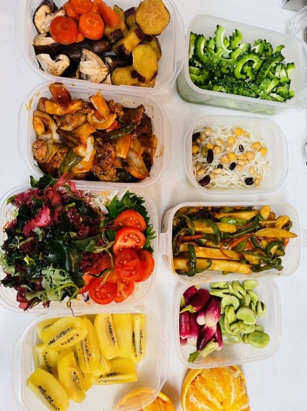 体脂肪ダウン劇レースと今週の作り置き