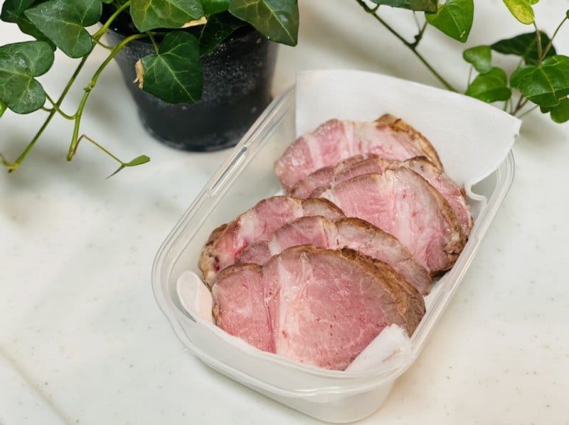 低温調理で仕上げる自家製ロースハム