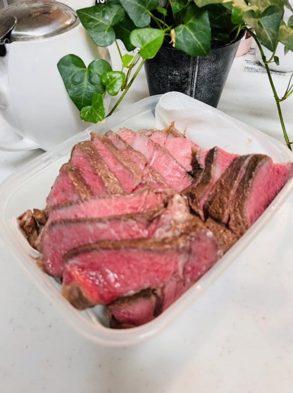 ローストビーフの仕上がりと差し歯のハプニング