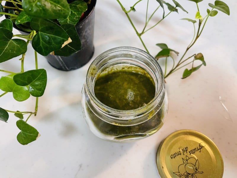 手作りジェノベーゼと娘の再起への願い