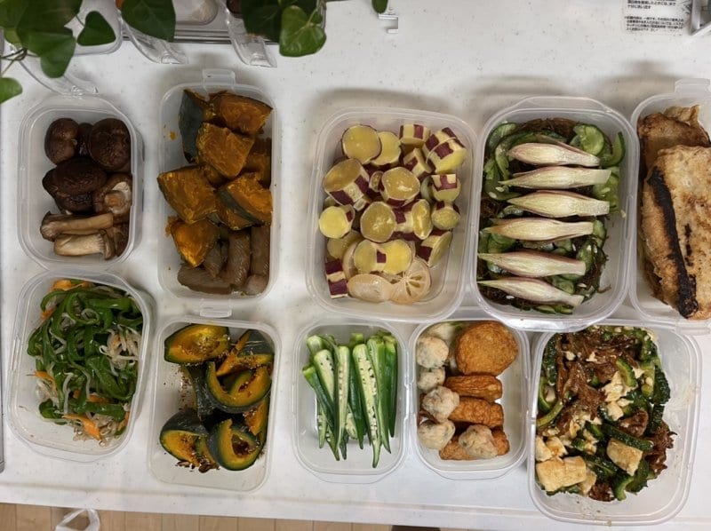 こだわり食材の作り置きと息子の帰省