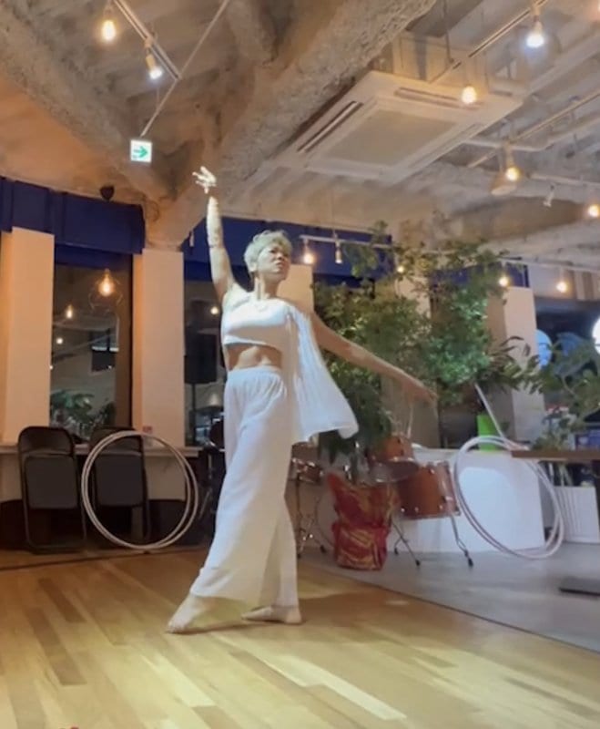 チェアレスク認定とダンス用インスタ