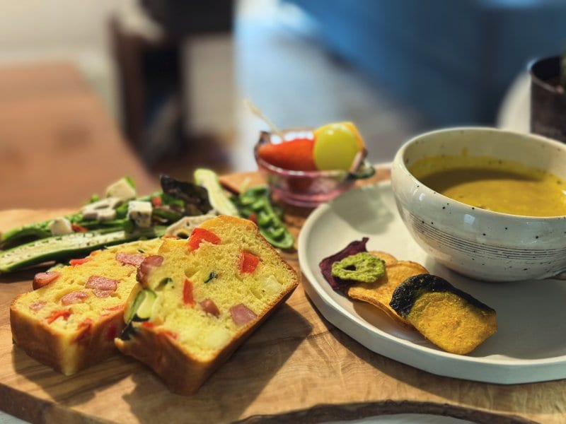 休暇初日の料理と自分と向き合う時間